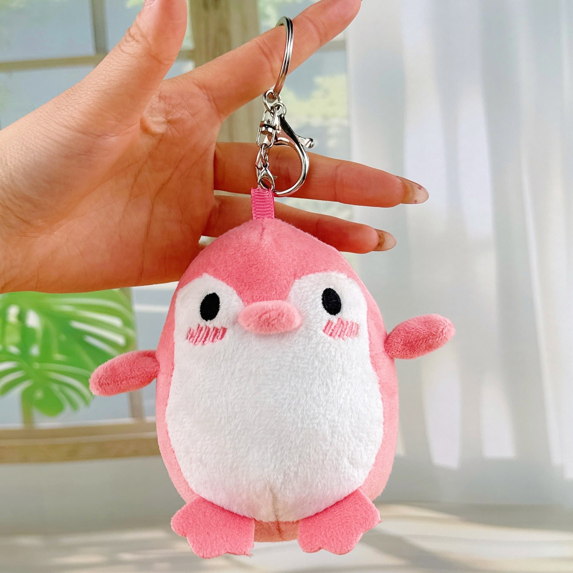 Wholesale  Cartoon Penguin Doll Pendant Cute Little Penguin Plush Toy Keychain Pendant Bag Hanging Ornament Grasp Gifts